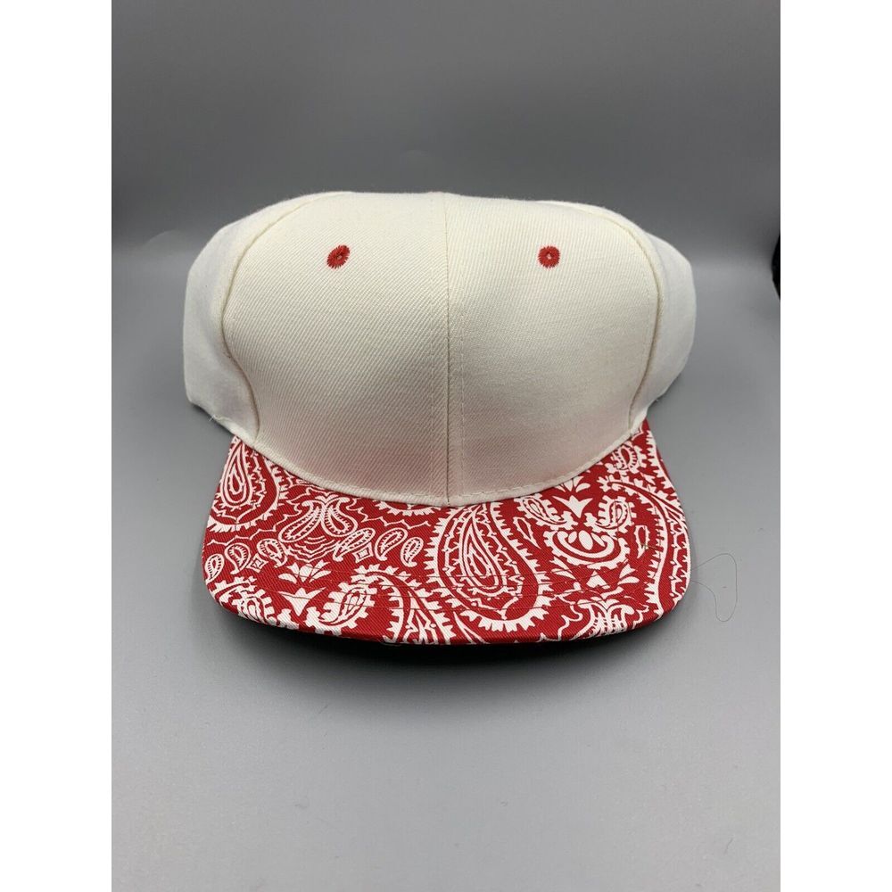 Decky Trendy Paisley Bandanna Polo 6‎ Panel Baseball Snapbacks Hats Caps
